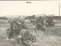 Beute nach der Isonzoschlacht - Artilleriefahrzeuge